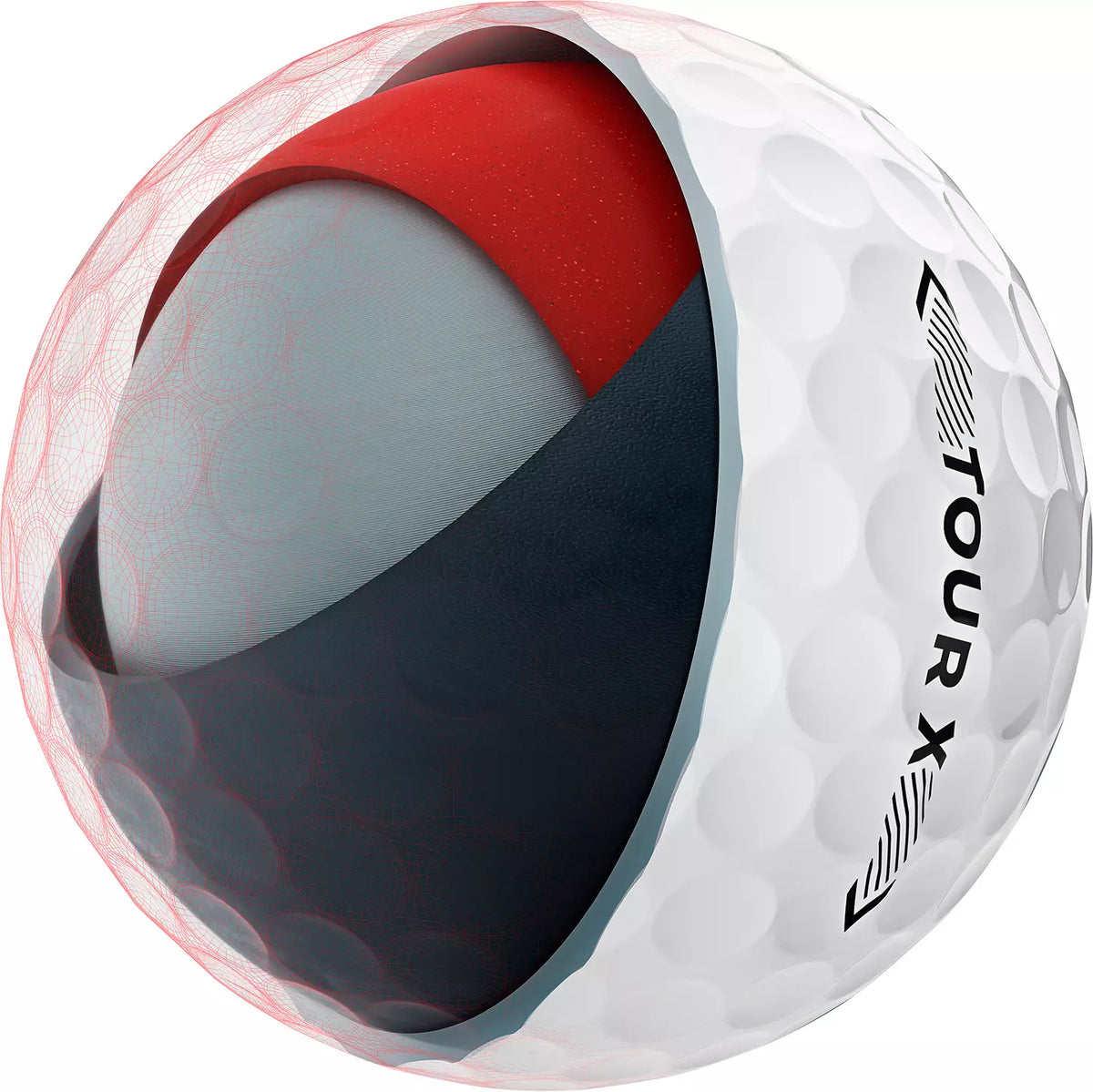 Tour X Golf Balls 48 Pack White